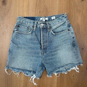 Re/Done jean shorts size 26